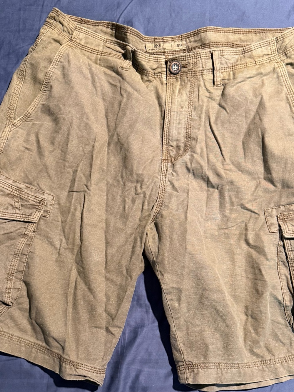 BKE Men's Cargo Shorts in Khaki - Classic Casual Utility